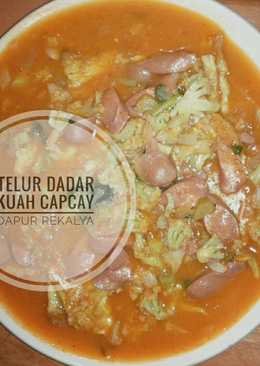 TELUR DADAR KUAH CAPCAY by Dapur Rekalya