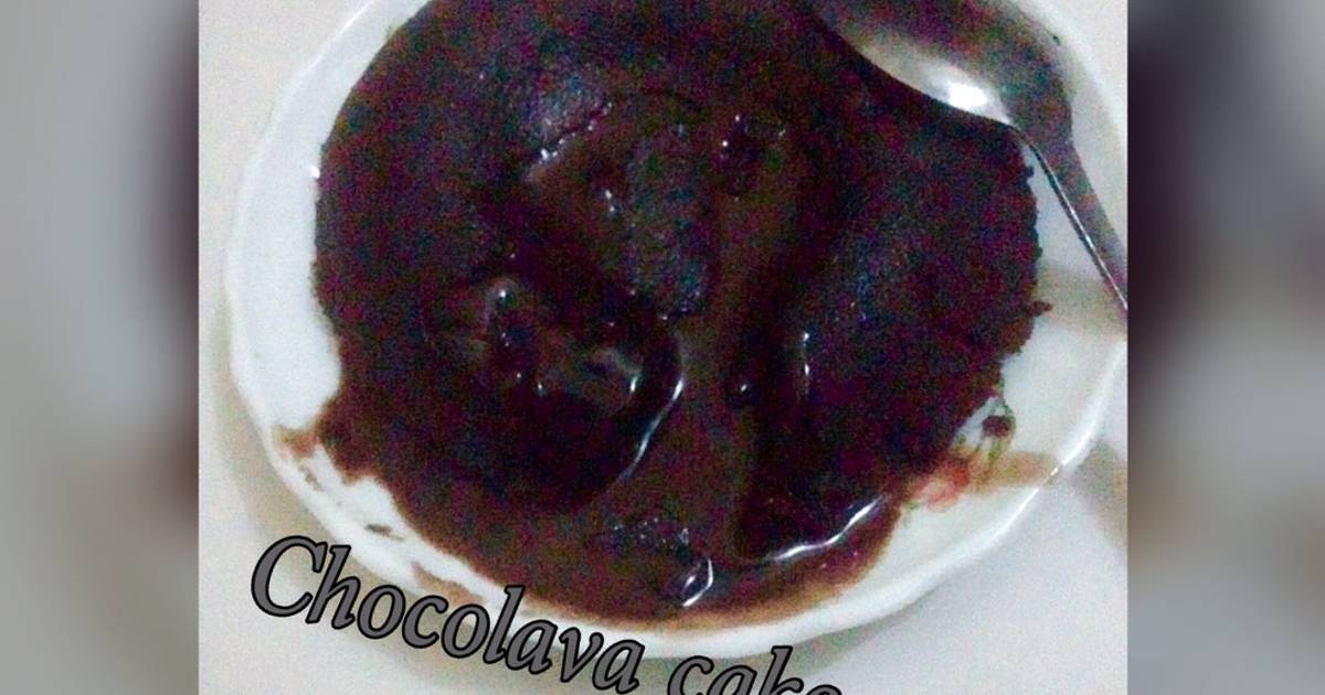 Resep Chocolava cake simple