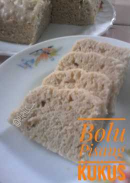 Bolu Pisang Ambon Kukus/Banana Cake