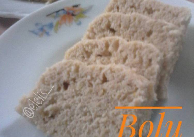 bahan dan cara membuat Bolu Pisang Ambon Kukus/Banana Cake