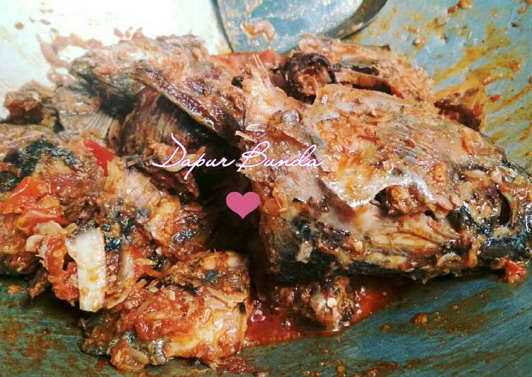 resep lengkap untuk Balado ikan tongkol