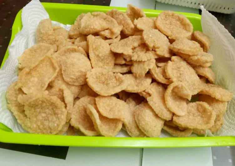 resep Krupuk ebi nasi renyah