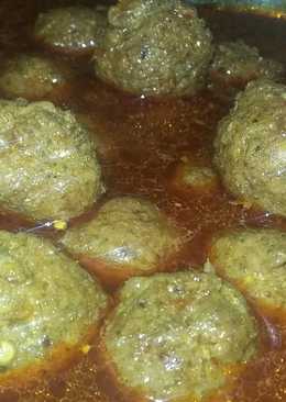 Perkedel daging khas sunda