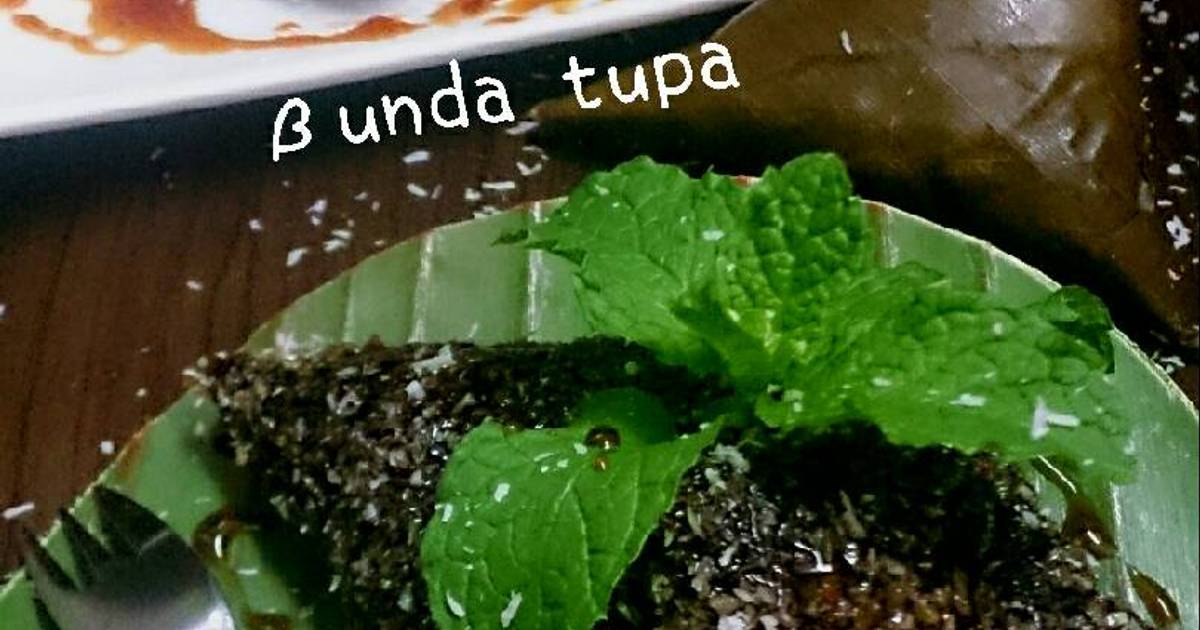 Resep Lupis ketan hitam