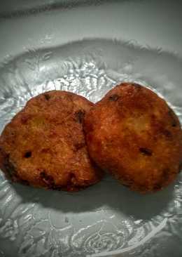 Perkedel kentang kornet spesial tanpa balut telur