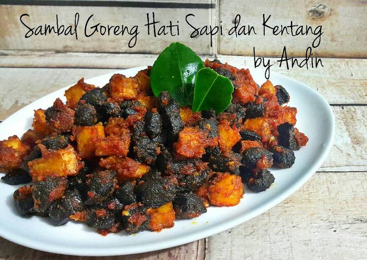 resep Sambal Goreng Hati Sapi dan Kentang