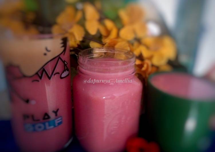 resep masakan Jus jambu merah yang merona