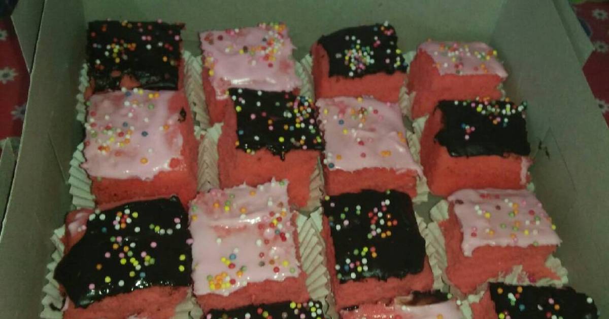 Resep Brownis Pink