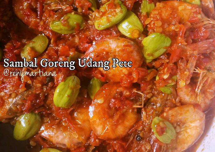 resep masakan Sambal goreng udang pete