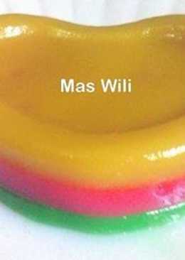 Kue Lapis Rainbow (Love)