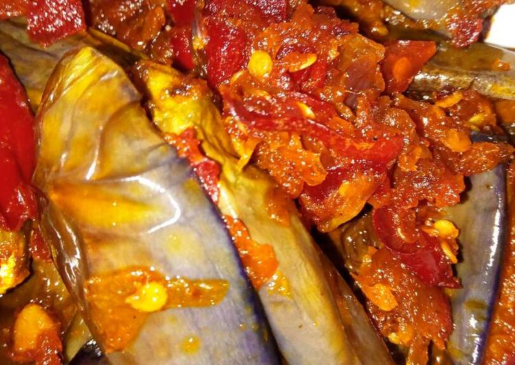 resep lengkap untuk Balado Terong Maknyuss