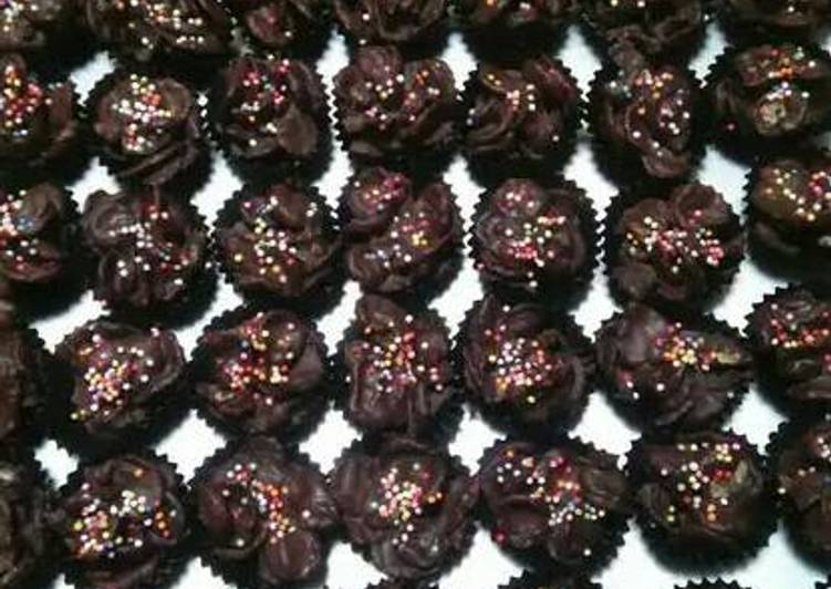 gambar untuk resep makanan Coklat Cornflakes