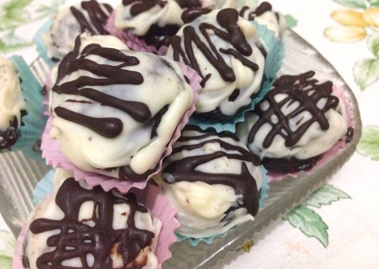 gambar untuk resep makanan Oreo Truffle