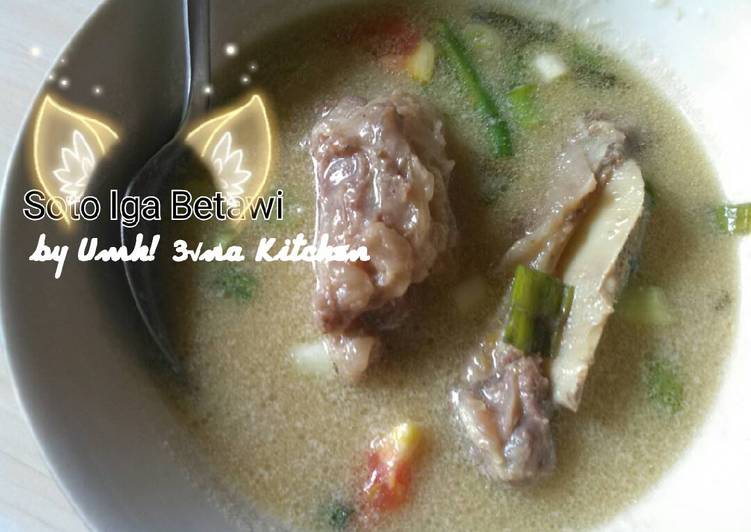 gambar untuk resep Soto Iga Sapi Betawi