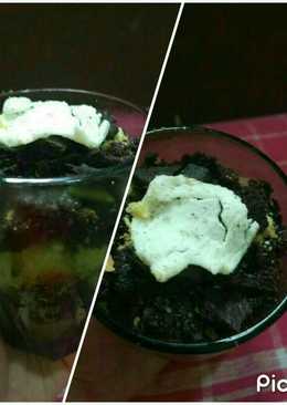 Brownies coklat lapis
