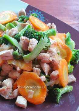Cah Ayam Brokoli Wortel