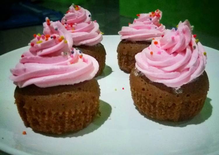Resep Cupcake (Steamed Chocolate) Kiriman dari Icka Napasha