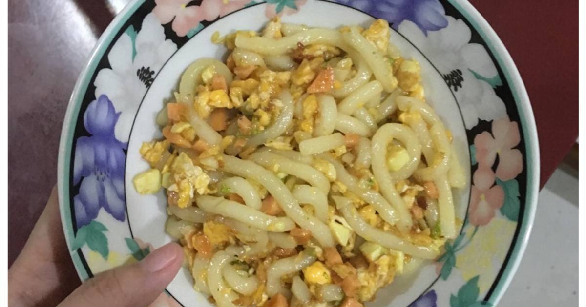 Resep Udon ayam sosis ala ellen chris wijaya