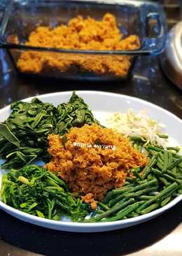 Urap sayur simple ala mamaku