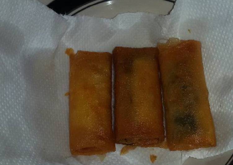 gambar untuk resep Lumpia pisang coklat