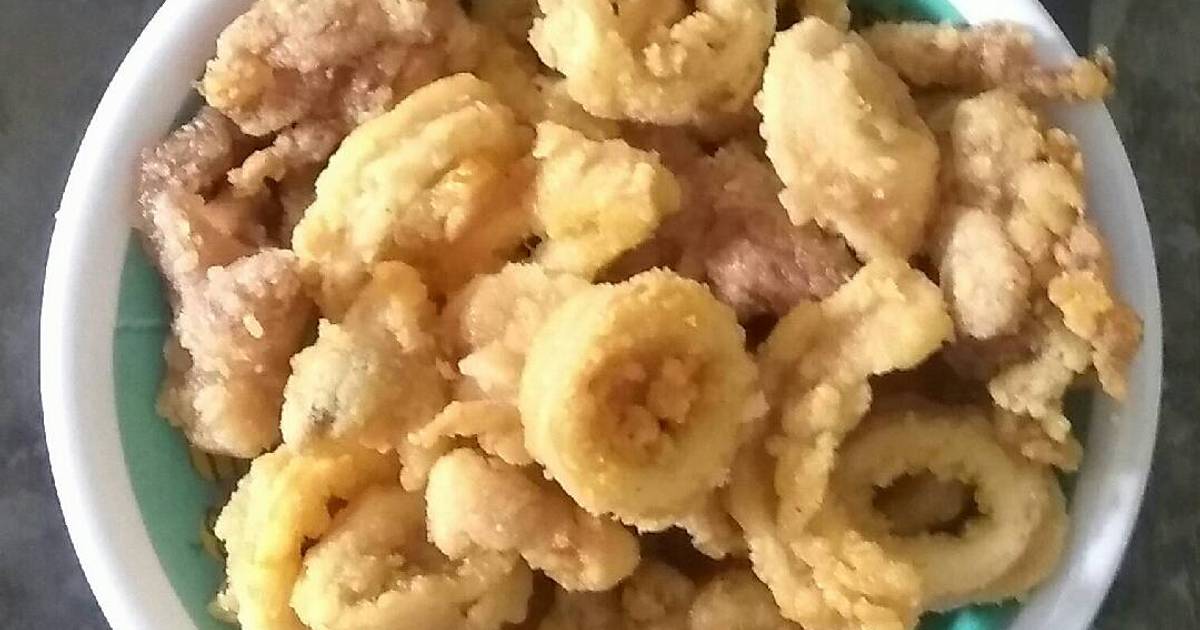 41 resep cumi-cumi goreng tepung sajiku enak dan sederhana 