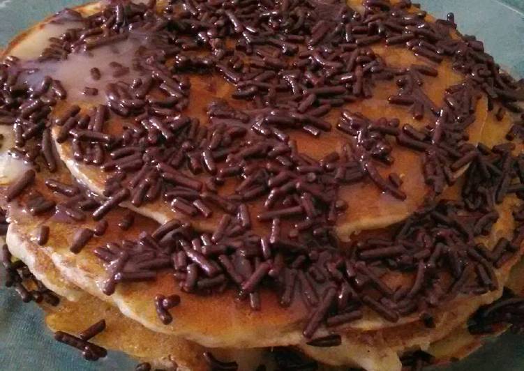 Resep Pancake pisang Kiriman dari Tria Karunia