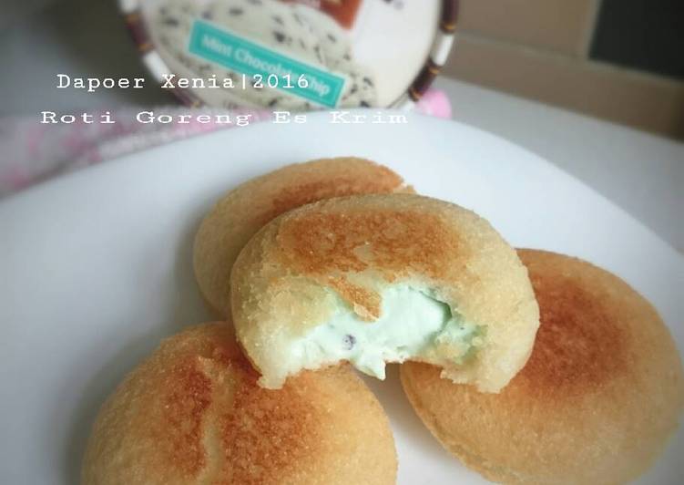 Resep Roti Goreng Es Krim????(step by step) Karya Xenia Sari