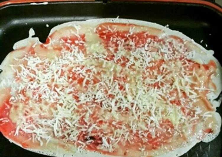 resep lengkap untuk Crepes garing happy call