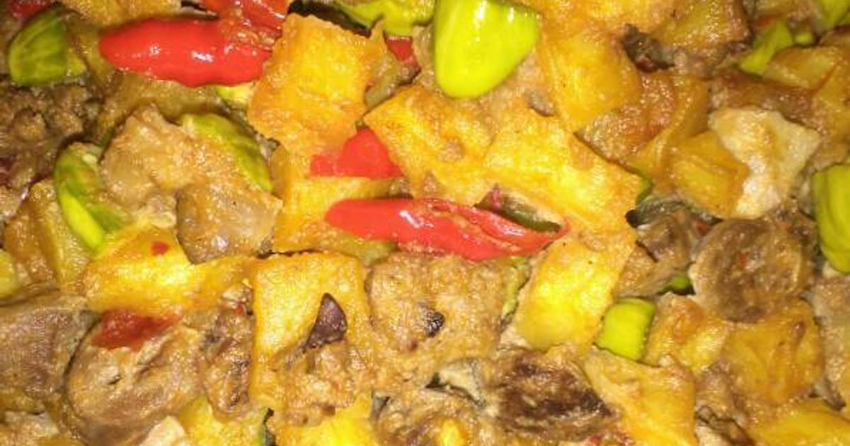 Resep Sambal  Goreng  Ati Kentang  Petai  Dapur Kreasi