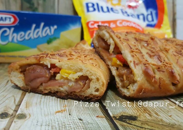 resep Pizza Twist super empuk