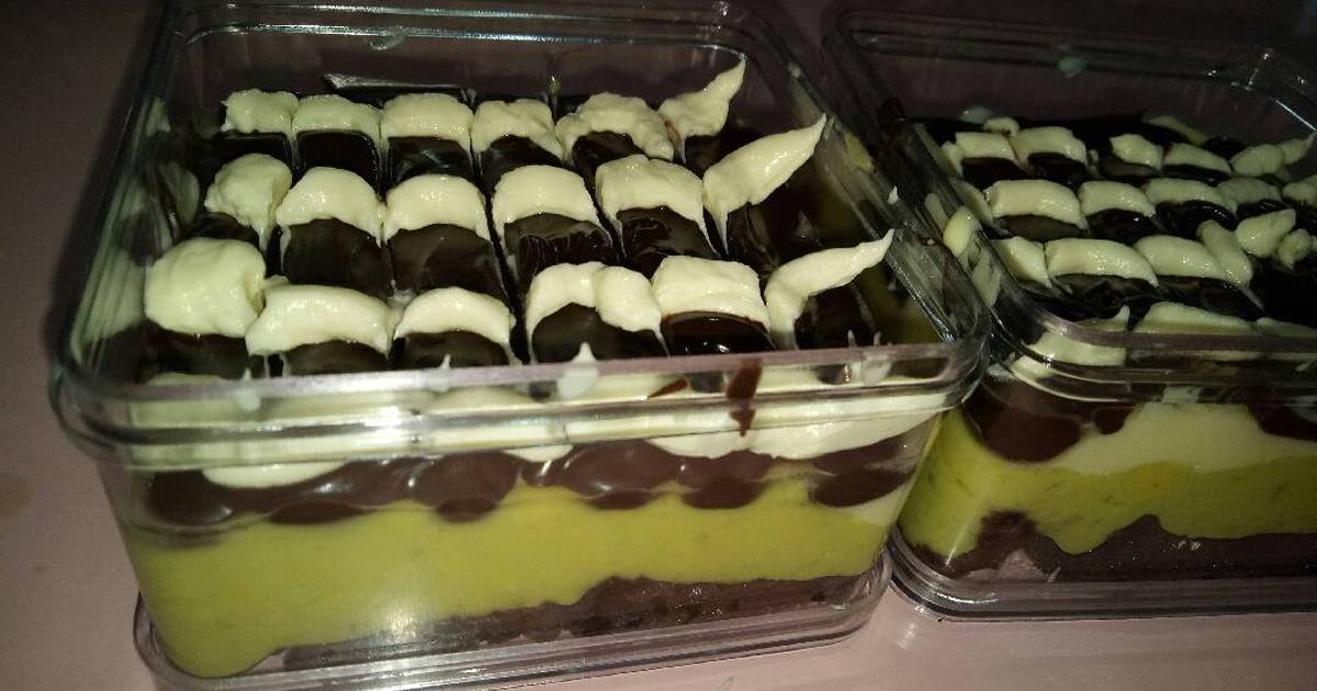  Resep Brownies alpukat  with cream brulee browniesalpukat 