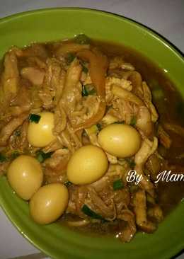 Ayam Jamur Kecap (Toping Mi Ayam)