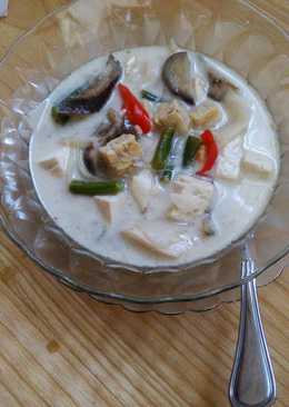 Sayur Lodeh Terong ungu dan Rebung