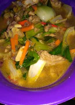 Tumis ayam sayur