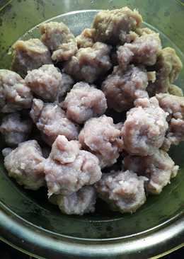Bakso urat homemade