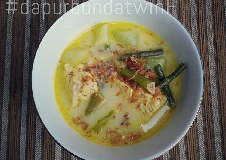 resep masakan Sayur Lodeh Kuning