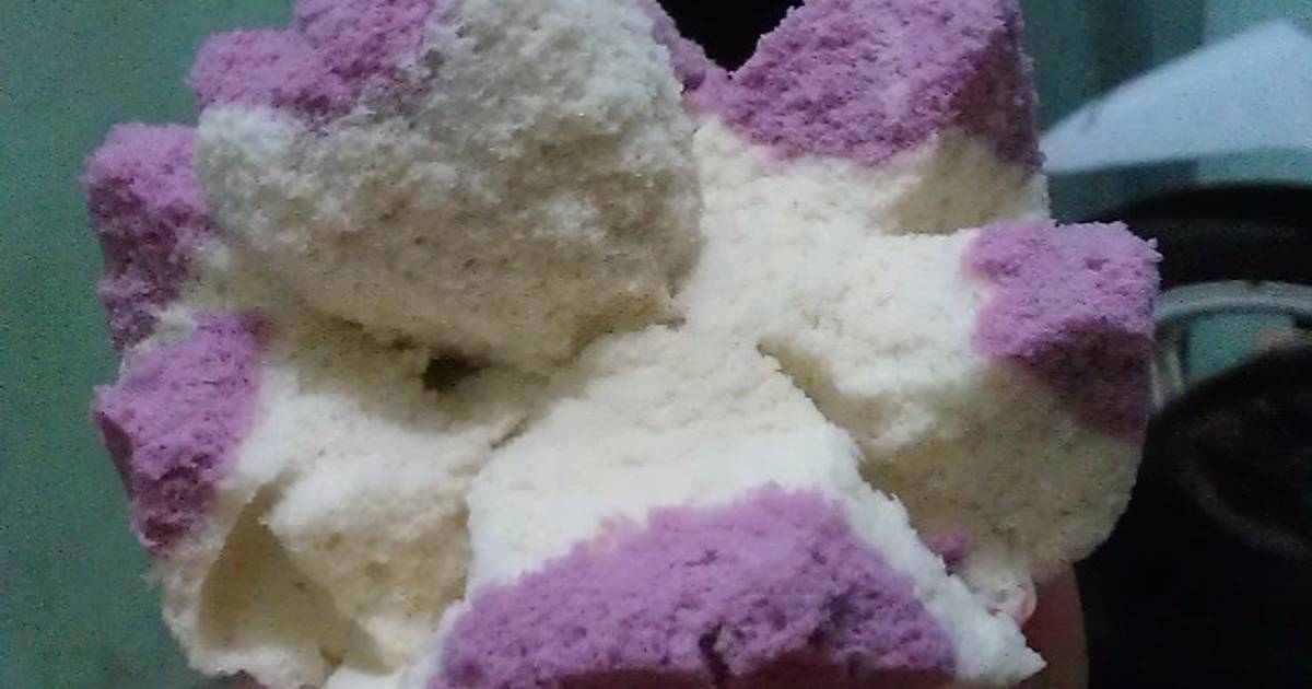Resep Kue Bolu Kukus Mawar Ungu Resep Kue Bolu Kukus Mawar Ungu