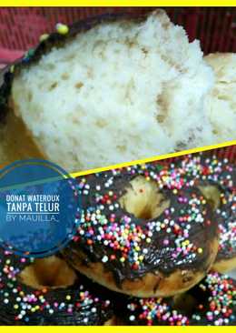 Donat empuk wateroux tanpa telur by mauilla