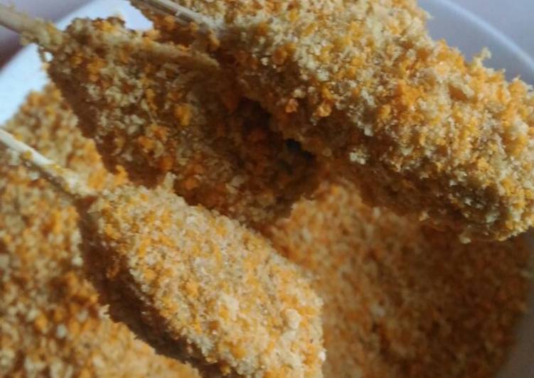 resep lengkap untuk Sempol krispy