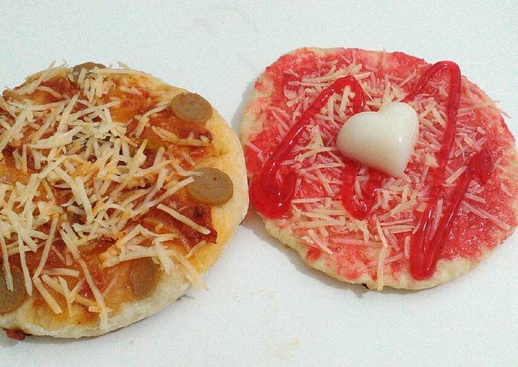 gambar untuk cara membuat Pizza teflon pemula guampaaang