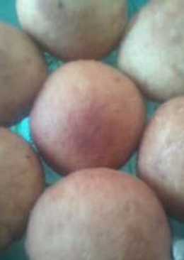 "Roti goreng mulus isi Abon" sambil colak colek sambel biar mntap