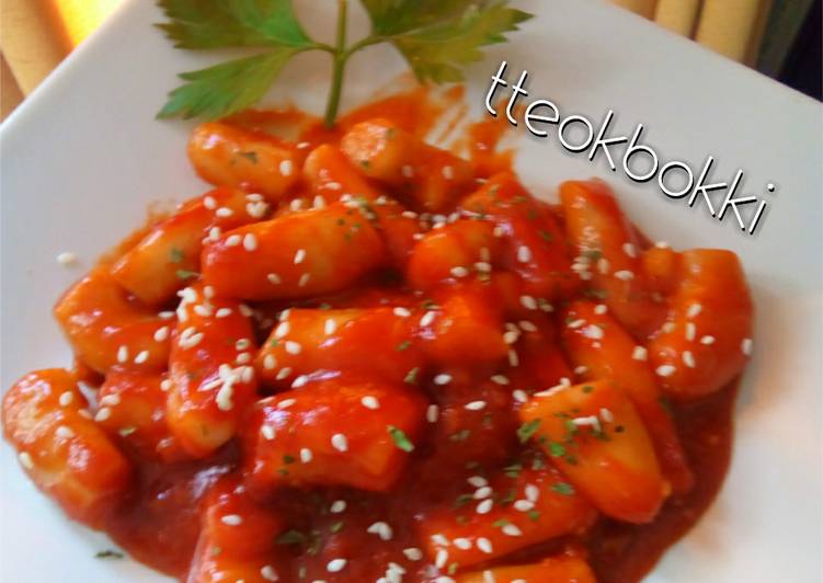 resep makanan Tteokbokki