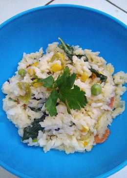 Creamy Mixed-Vegetables Risotto