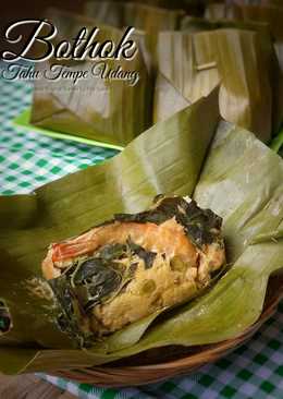 Bothok Tahu Tempe Udang