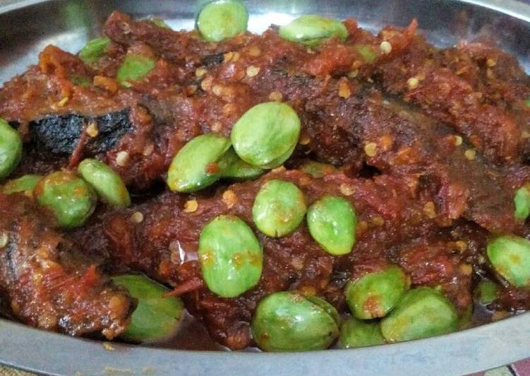 resep makanan Sambal bajak tongkol pete