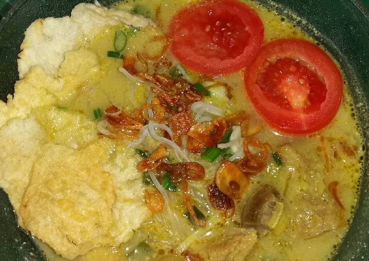 resep masakan Soto santen enaaaaak