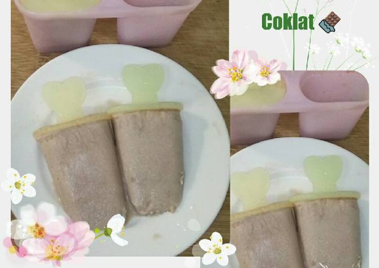 resep masakan Stiik es CREAM SKM coklat