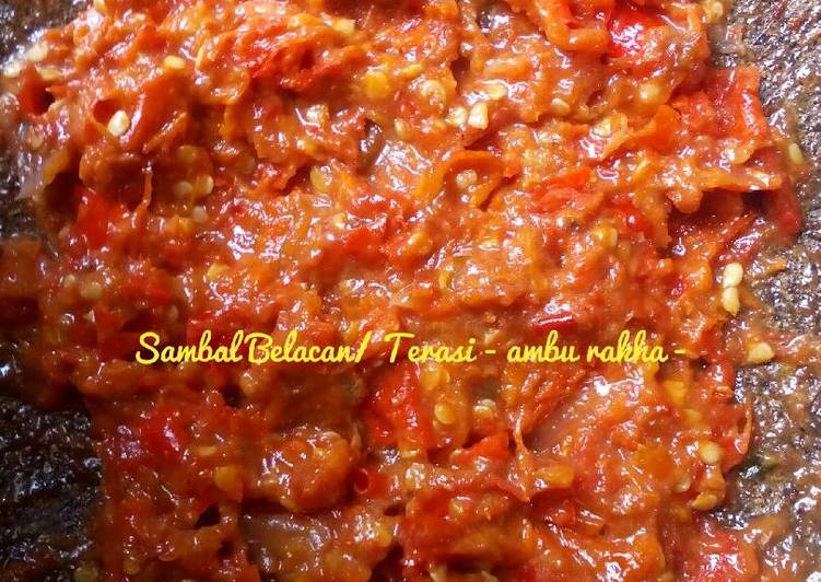 gambar untuk cara membuat Sambal Belacan/ Terasi