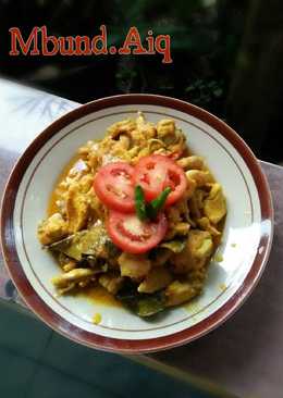 Opor Ayam KERING ala mbund Aiq