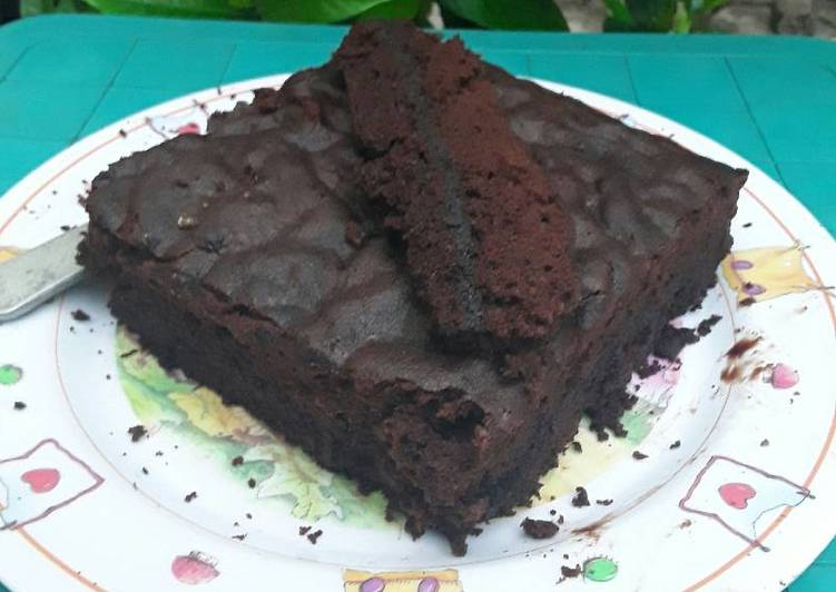 bahan dan cara membuat Brownies Coklat Kukus ??